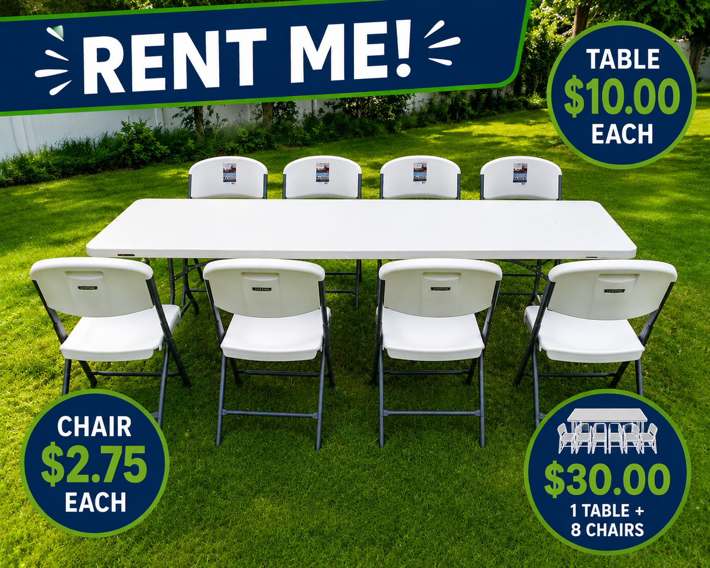 Party Seating Package